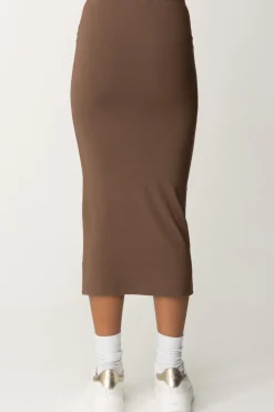 Pinko Gonna Midi AderenteTERRA SCURO