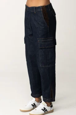 Pinko Jeans CargoLAVAGGIO RINSE BLU SCURO