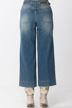 Pinko Jeans Flare PeggyBLU-PORCELLANA DELF