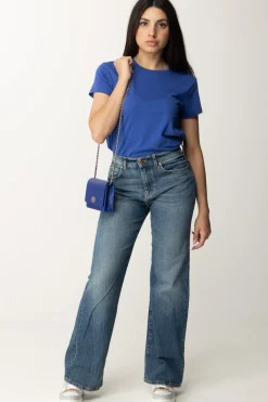 Pinko Jeans Wide Leg Cinque TascheLAVAGGIO VINTAGE SCURO