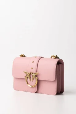 Pinko Love Bag Classic MiniROSA ROSSORE-ANTIQUE GOLD