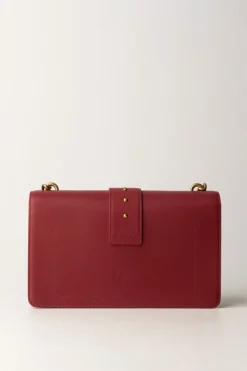 Pinko Love Bag ClassicDARK RED-ANTIQUE GOLD