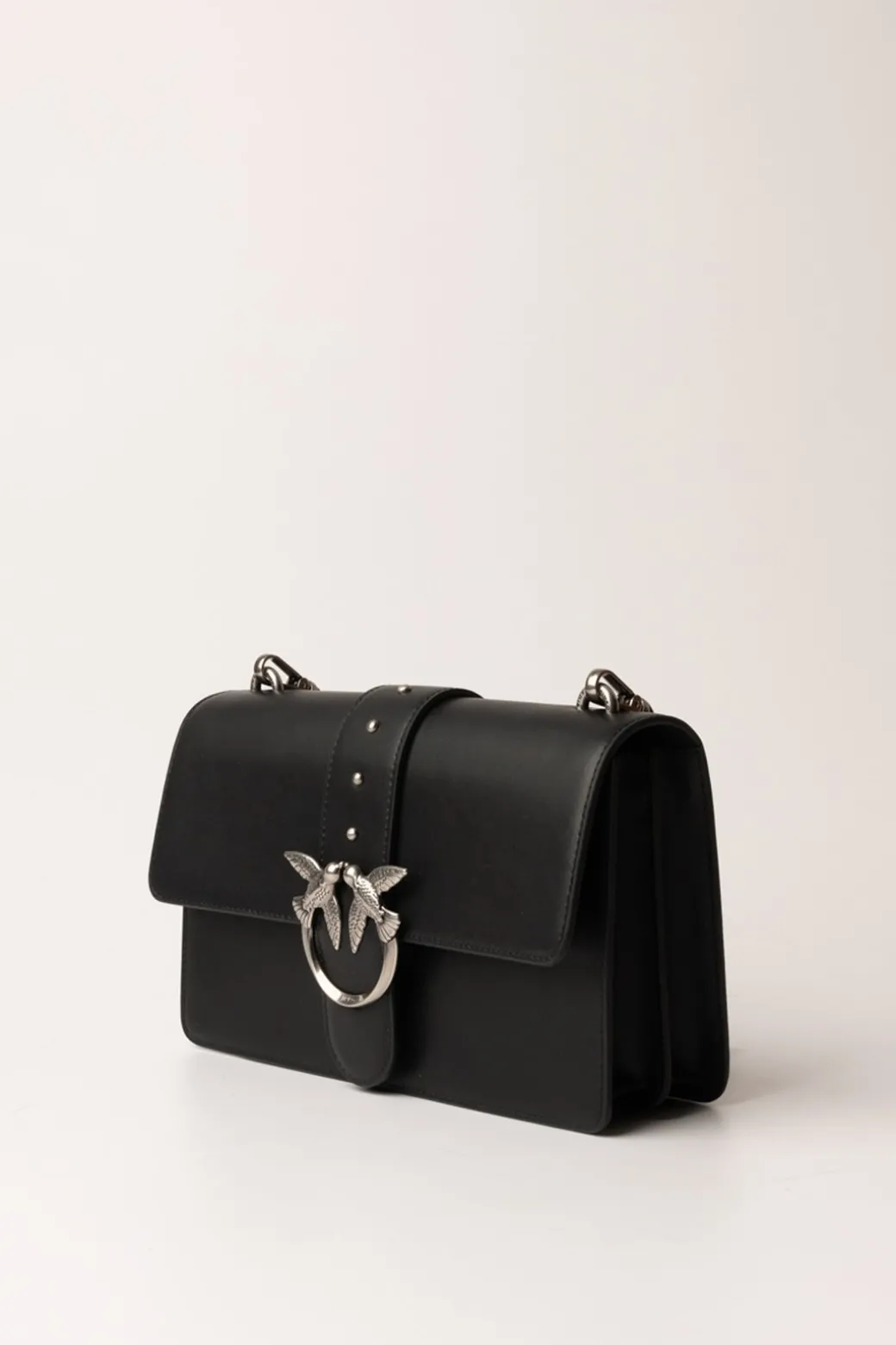 Pinko Love Bag ClassicNERO-OLD SILVER