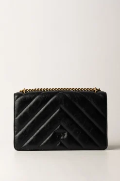 Pinko Love Bag TrapuntataNERO-ANTIQUE GOLD