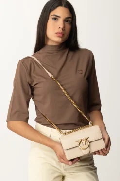 Pinko Love One Mini BagBEIGE-GRIGIO FUMO-ANTIQUE GOLD