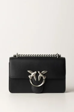 Pinko Love One Mini BagNERO-OLD SILVER