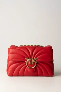 Pinko Love Puff ButterflyROSSO-ANTIQUE GOLD