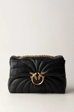 Pinko Love Puff ButterflyNERO-ANTIQUE GOLD