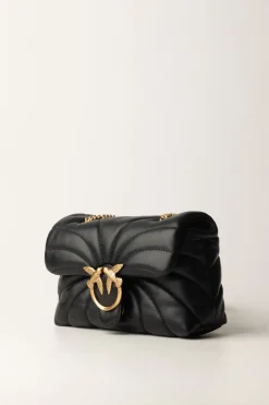 Pinko Love Puff Mini ButterflyNERO-ANTIQUE GOLD