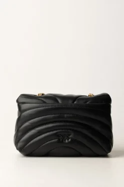 Pinko Love Puff Mini ButterflyNERO-ANTIQUE GOLD