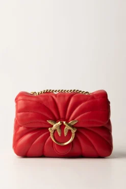 Pinko Love Puff Mini ButterflyROSSO-ANTIQUE GOLD