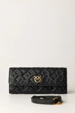 Pinko Love Tiny Birds WalletNERO-ANTIQUE GOLD