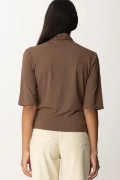 Pinko Maglia a Collo Alto con Logo 