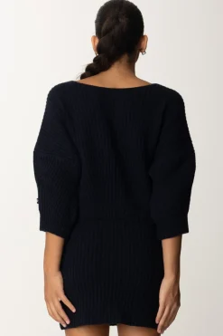 Pinko Maglia Corta a CostineBLU MARINO CUPO