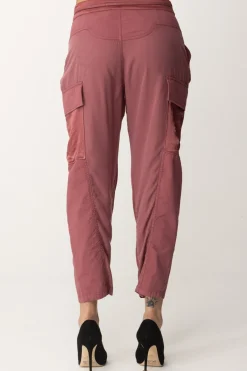 Pinko Pantaloni Cargo Fluidi con CoulisseROSA DECO