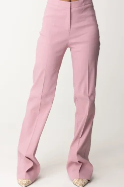 Pinko Pantaloni Flare In Misto LinoFUMO ORCHIDEA