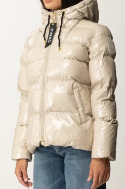 Pinko Piumino Crystal Nylon LucidoBEIGE