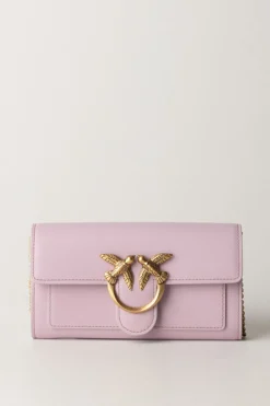 Pinko Pochette Love One WalletLILLA-ANTIQUE GOLD