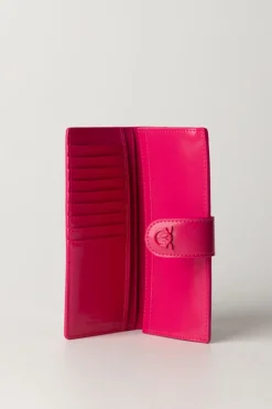 Pinko Portafogli In Pelle Liscia con LogoPINK PINKO-BLOCK COLOR