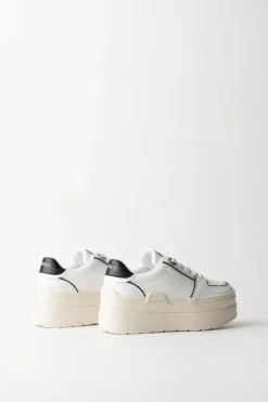 Pinko Sneakers Bicolore con PlatformBIANCO/NERO