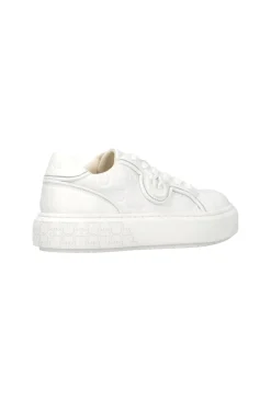 Pinko Sneakers con Platform e Insert OmonogramMILK