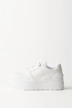 Pinko Sneakers Monocolore con PlatformBIANCO PURO