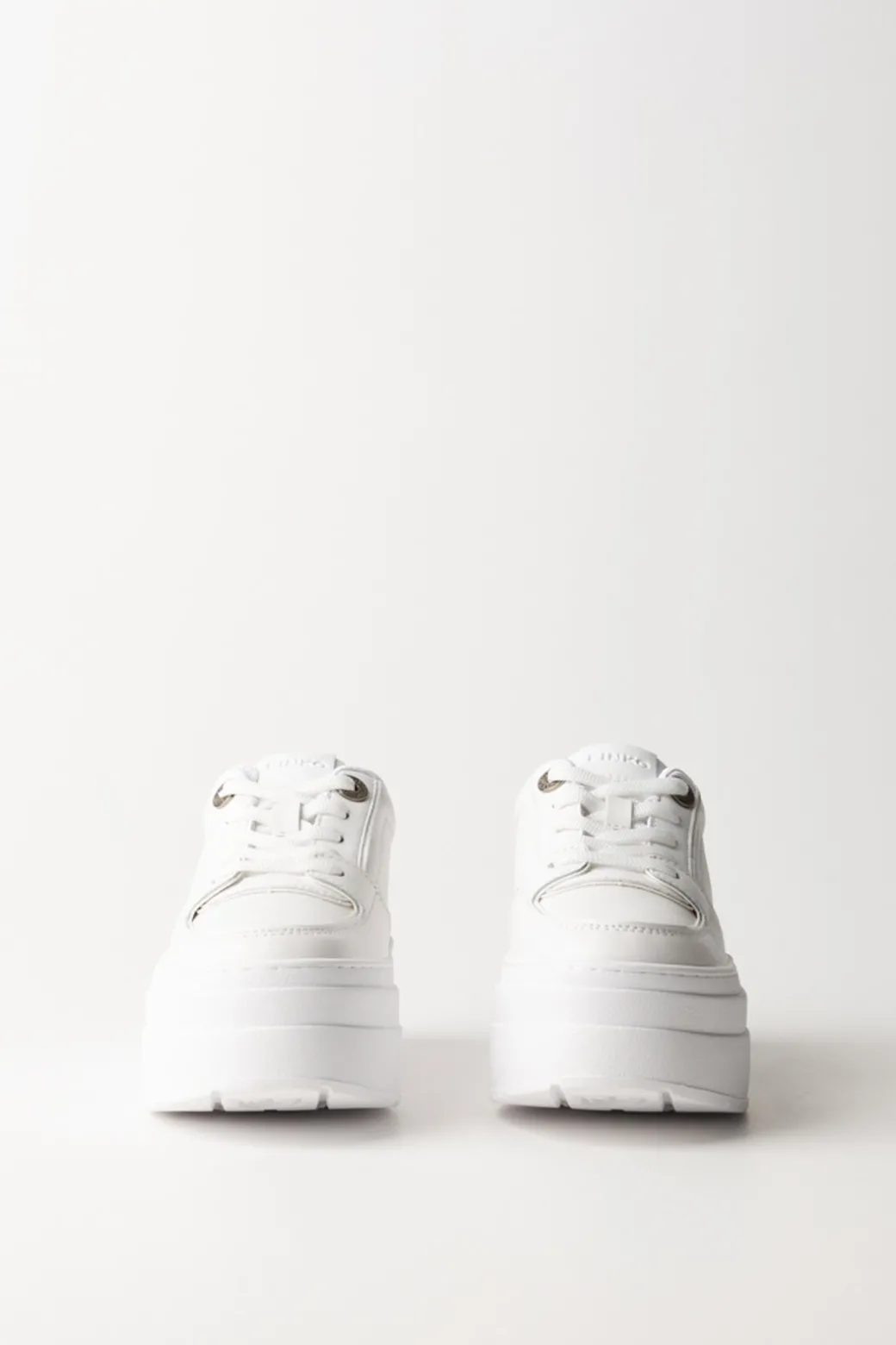 Pinko Sneakers Monocolore con PlatformBIANCO PURO