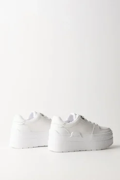 Pinko Sneakers Monocolore con PlatformBIANCO PURO