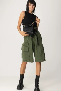 Pinko Top Effetto BustierNERO LIMOUSINE