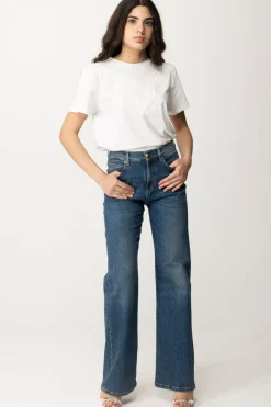 Pinko T-shirt con FrangeBIANCO-BIANCANEVE