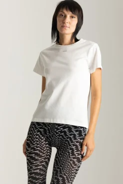 Pinko T-shirt con LogoBIANCO SETA