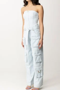 Pinko Tuta In JeansLAVAGGIO BLEACH CHIARO