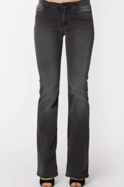 Please Jeans a Vita Bassa Leggermente SvasatiDENIM