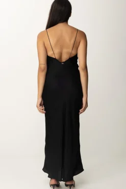 Replay Abito Lungo In SatinBLACK