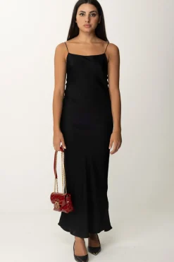Replay Abito Lungo In SatinBLACK