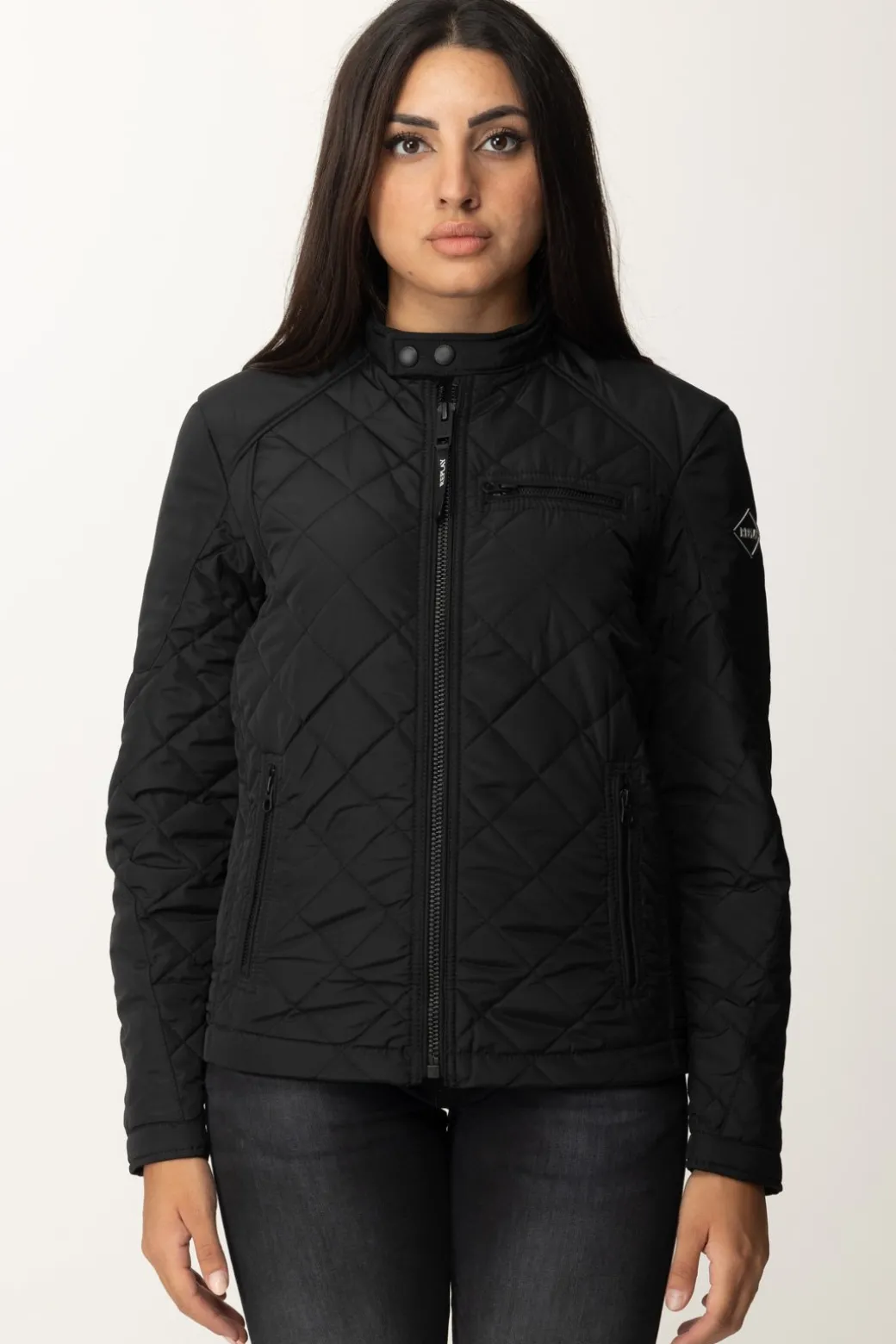 Replay Giubbotto TrapuntatoBLACK