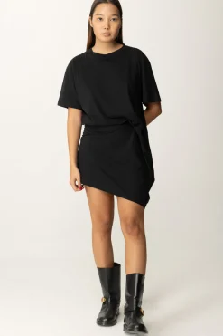 Replay Mini Abiti N Jersey con DrappeggioBLACK