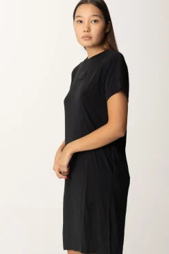 Replay Mini Abito T-shirt con EtichettaBLACK