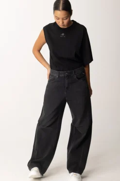 Replay Narja Baggy-fit JeansBLACK