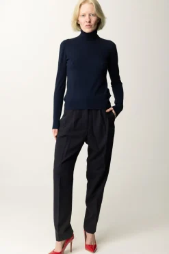 Replay Pantaloni Carrot In TwillDARK NAVY