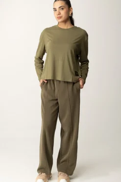 Replay T-shirt a Maniche LungheARMY GREEN