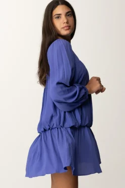 Semicouture Abito Mini con Arricciature AnnalouFIORDALISO