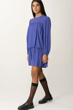 Semicouture Abito Mini con Arricciature AnnalouFIORDALISO