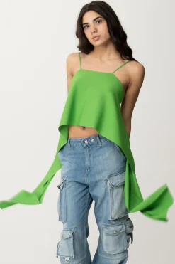 Semicouture Top Allacciato Sul Retro ElaineLINFA