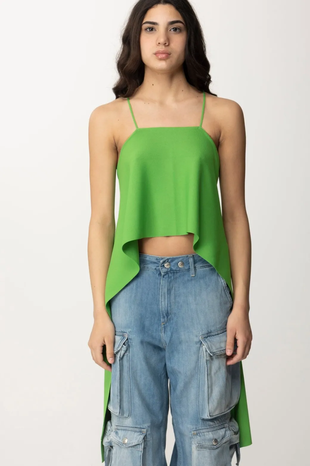 Semicouture Top Allacciato Sul Retro ElaineLINFA