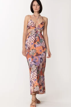 Simona Corsellini Abito Fantasia con Cut OutAPEROL