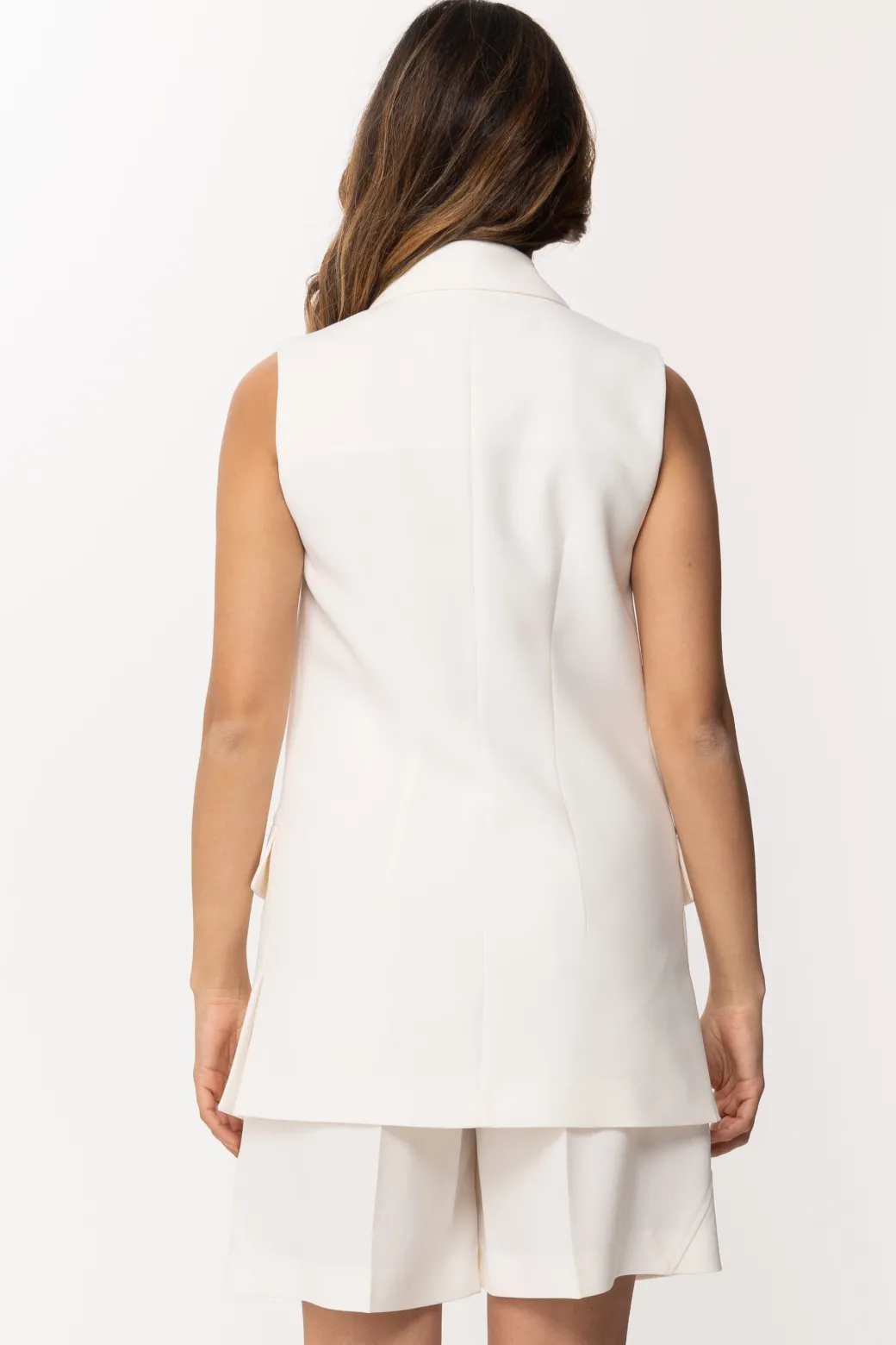 Simona Corsellini Gilet Lungo DoppiopettoINFINITY SUMMER