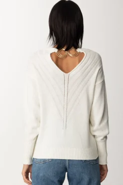 Simona Corsellini Maglia con ImpuntureWHITE CLOUD