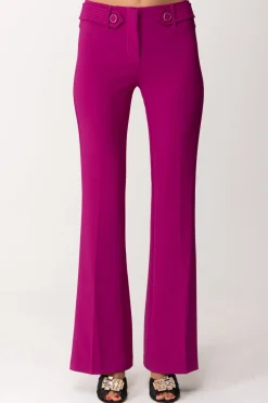 Simona Corsellini Pantaloni con Accessorio In VitaPINK TONIC