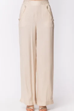 Simona Corsellini Pantaloni Ampi con Tasche LateraliGINGER